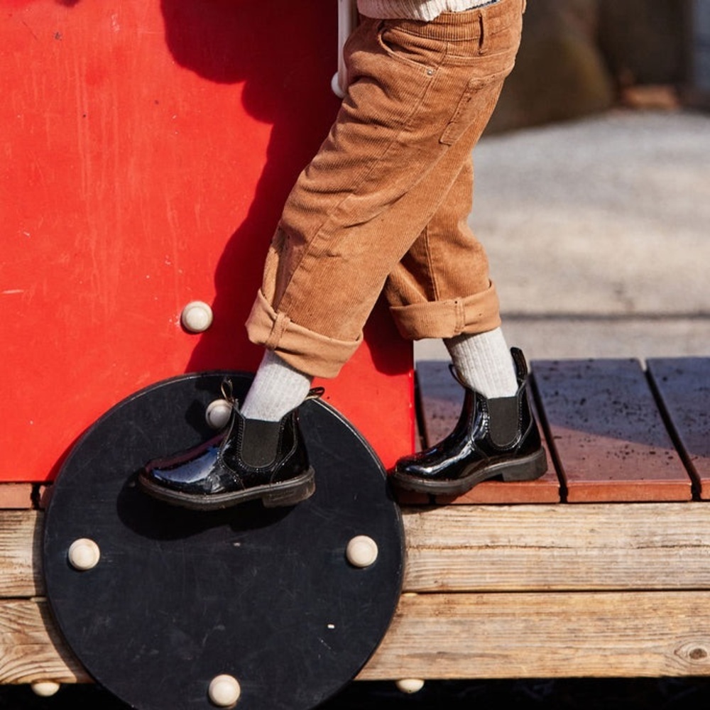Blundstone Kid's 2255 Patent Leather Boots - Size AUS 3/US 4 - Black -‎ NWB - Picture 15 of 16